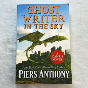 Ghost Writer in the Sky by Piers Anthony Xanth Novel Paperback Fantasy Book 2017
